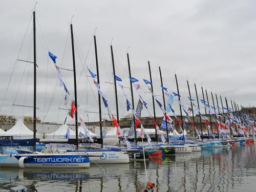 La Solitaire du Figaro ouvre son village d'animations, à Saint-Nazaire